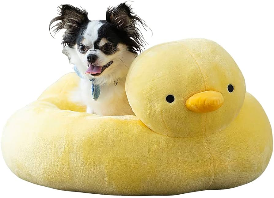 Amazon | アイリスオーヤマ 猫 犬 ベッド ふわもち 冬用 犬 猫 アヒル